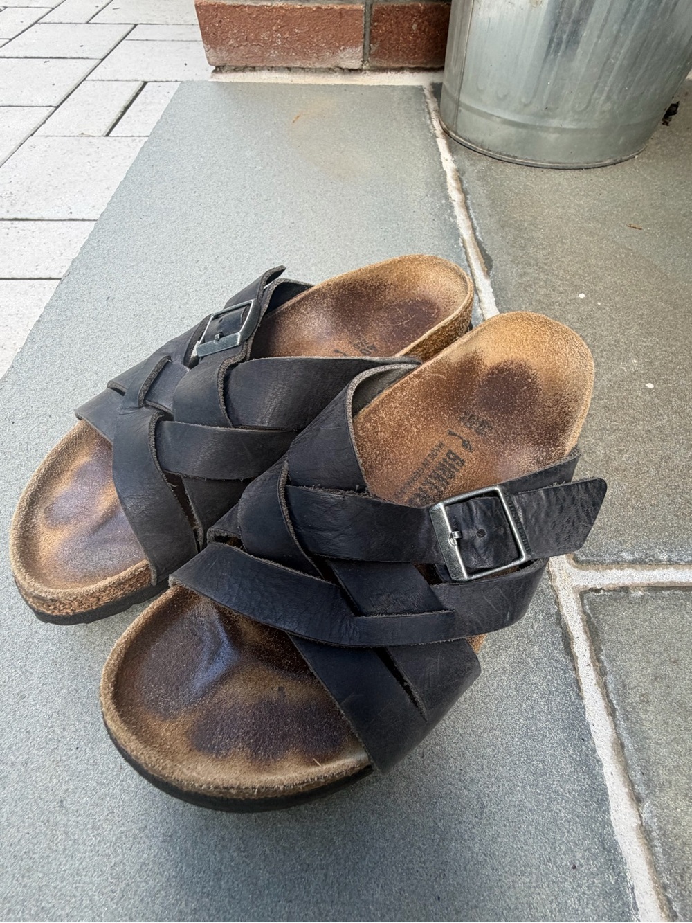 Birkenstock Lugano Soft Footbed size 40 black